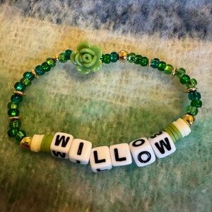 Willow ✨ Swiftie Friendship Bracelet (block letters)